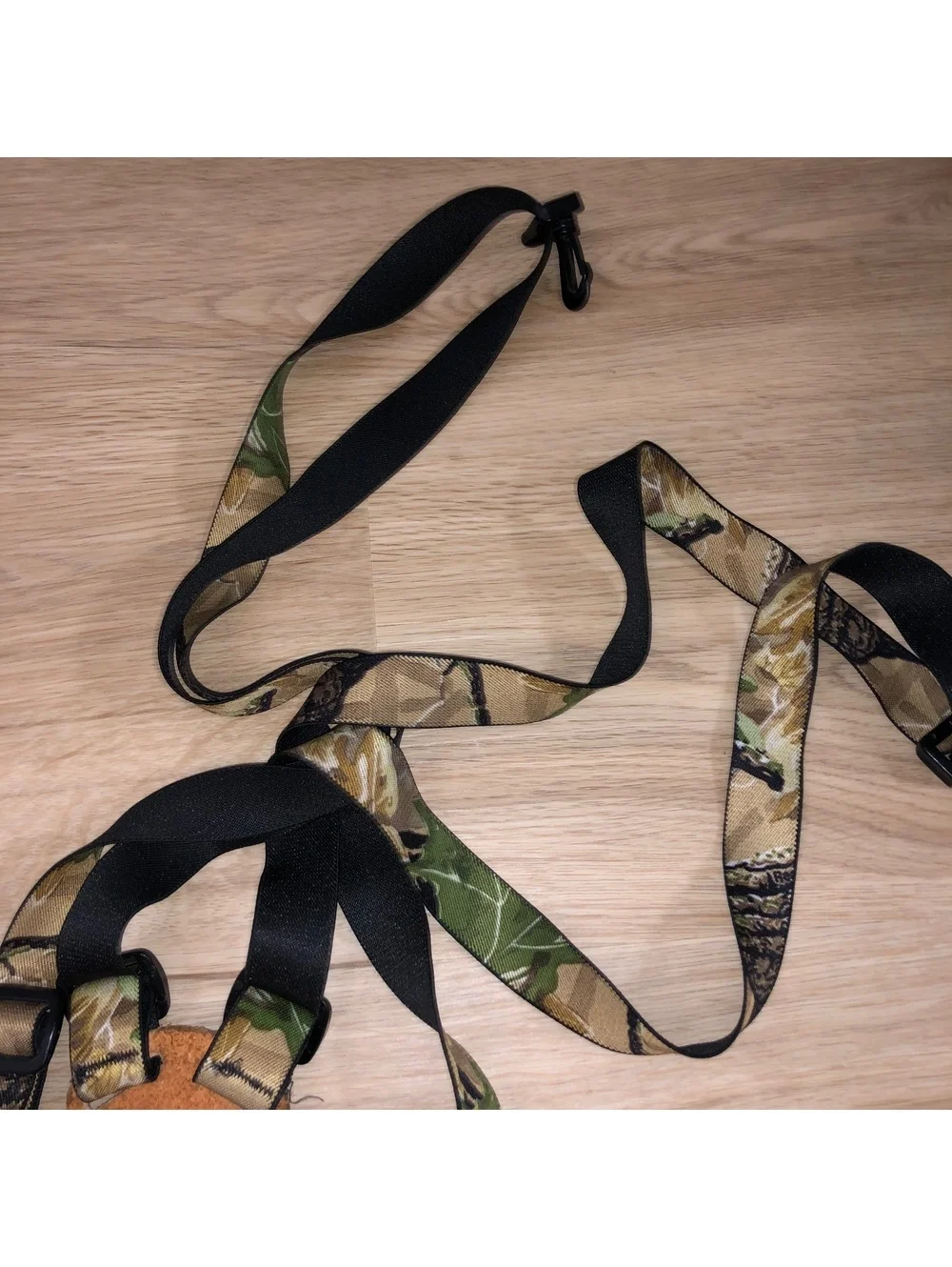 CROOKED HORN OUTFITTERS SLIDE & FLEX BINO SYSTEM HARNESS BINOCULARS STRAPS CAMO